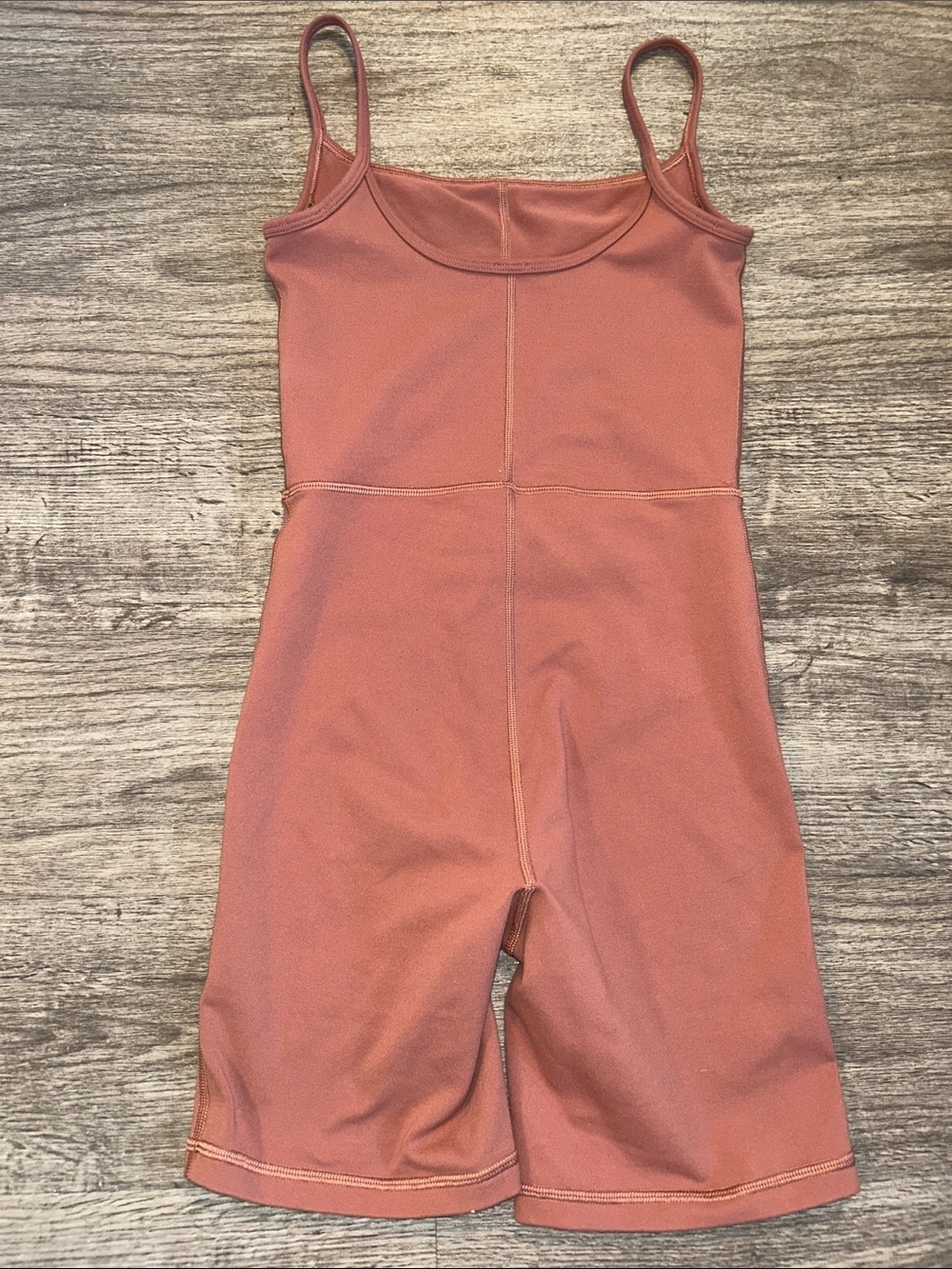 Wilfred Free Aritzia Bike Short Romper XS Dusty Rose Athletic One Piece - Picture 5 of 7